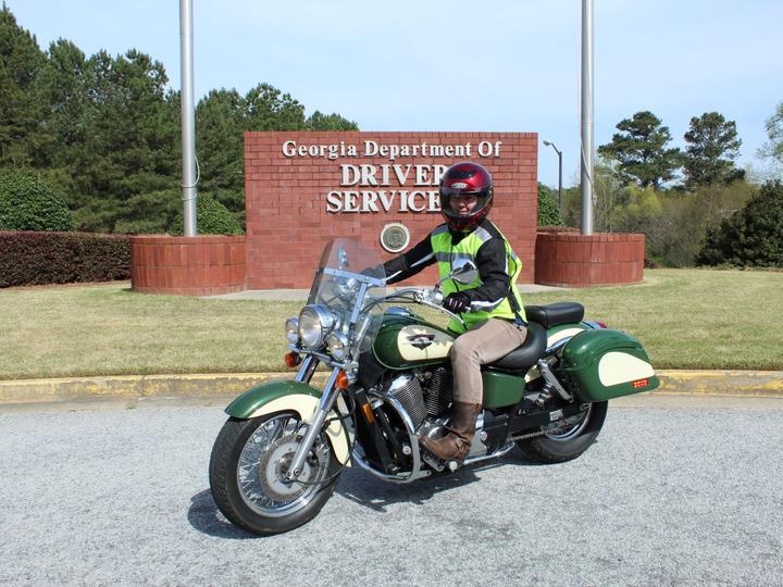 Motorcycle SKills test image