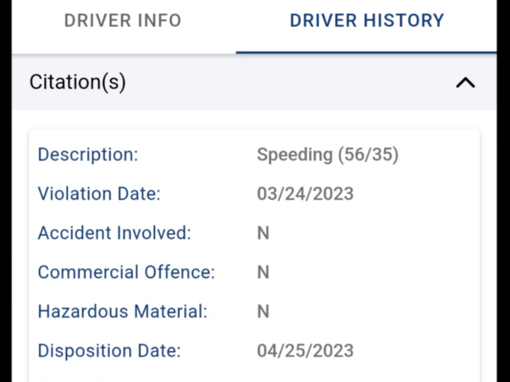 driver history example