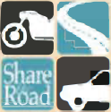 NHSA's Share the Road logo