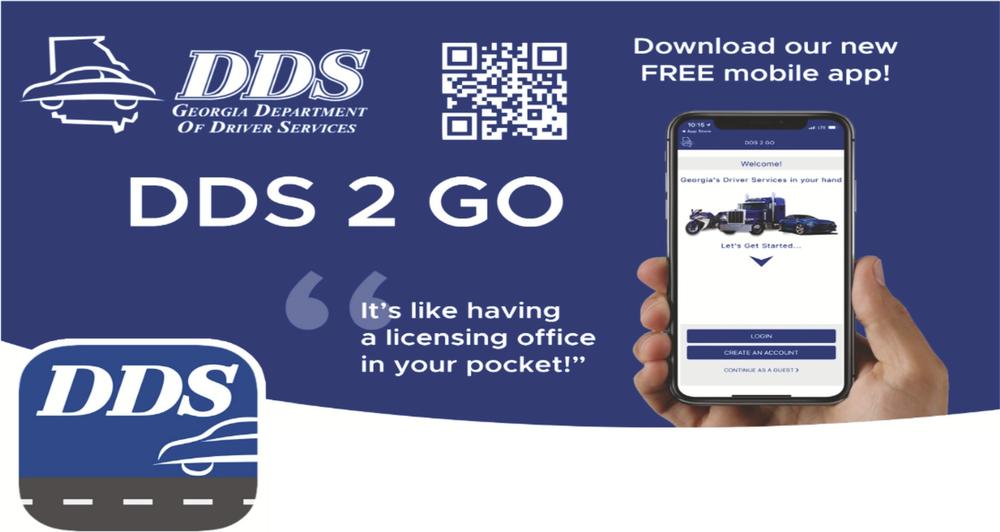 Download our new free mobile app! DDS 2 GO. 