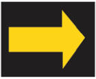 Yellow arrow pointing right