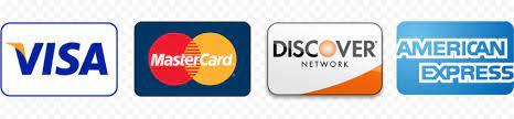 Visa, MasterCard, Discover Network, American Express