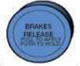 Blue Emergency Spring Brake Release