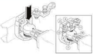 Protect coupling ball and anchor edge onto ball, long description in text