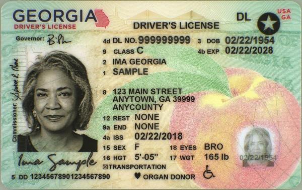 Real ID Female over 21 license 