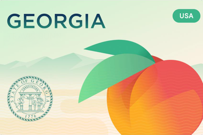 An example image of what the Georgia Digital License and ID, sometimes referred to as a mobile Driver's License (mDL), is displayed in mobile devices.