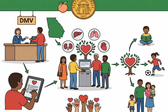 Through the Georgia Organ Donor program your legacy can live on by helping others live.